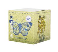 ButterflyKit - Le Kit d'Elevage de Papillons Piéride du chou à la Maison - Expérience Pédagogique , Kits Pédagogiques Scientifiques pour Enfants , Idées Cadeaux pour Bébé Fille , Anniversaire