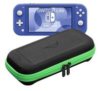 ButterFox Étui de transport fin pour Nintendo Switch Lite, espace de rangement pour 19 jeux et 2 supports de cartes Micro SD, rangement pour accessoires Switch Lite