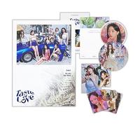 ButterFox TWICE - 10th Mini Album [Taste of Love] (Taste Ver.) Cover + Sleeve + Photobook + CD-R + Lenticular + Tasting Card + Coaster + Photocard + 2 Pin Button Badges