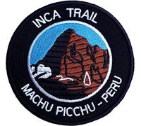 ButterFoxInca Trail Machu Picchu Peru Iron on Patch / 3.5 Inch Embroidered Trekking Badge