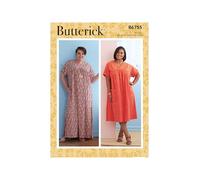 Butterick B6755KK Tuniques asymétriques pour femme KK (26W-28W-30W-32W)
