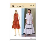 BUTTERICK Paper Pattern B6993K5 Robes pour femme K5 (36-38-40-42-44)