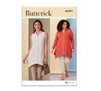 BUTTERICK Paper Pattern B6997BB Haut en tricot pour femme et femme BB (20W-28W)