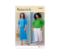 BUTTERICK Paper Pattern B7002BB Patron de couture Haut, jupe et pantalon pour femme et femme BB (20W-28W)
