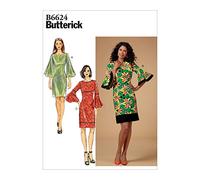 Butterick Patron de couture B6624 pour petite robe pour femme/femme