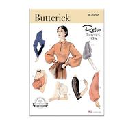 BUTTERICK Patron de couture B7017A Ensemble de manches pour robes et chemisiers A (S-M-L-XL)