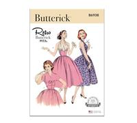 Butterick Patron de couture robe pour femme Multicolore