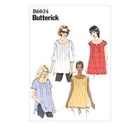 Butterick Patterns 6024Y Patron de Couture Haut pour Femme