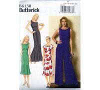 Butterick Patterns 6130 Patrons de Robes et Combinaisons pour Femme Multicolore A5 (34-36-38-40-42)
