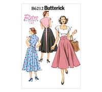 Butterick Patterns 6212 A5 Tailles 6/8/10/12/14 Robes pour Femme