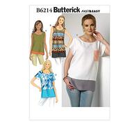 Butterick Patterns 6214 ZZ Tailles L 44-46/XL 48-50/2XL 52-54 - Haut pour Femme