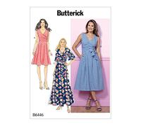 Butterick Patterns 6446 E5 Patrons de Robes pour Femme Multicolore 17 x 0,5 x 22 cm