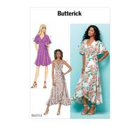 Butterick Patterns 6554 Patrons de robes en tissu Multicolore 17 x 0,5 x 22 cm