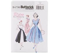 Butterick Patterns B4790 Taille 44 à 50 Patrons de Robes pour Femme Blanche
