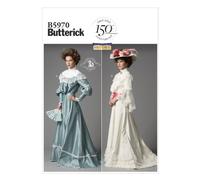 Butterick Patterns B5970 Patrons Haut et Jupe pour Femme Blanc Tailles 44/46/48/50/52