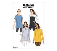Butterick Patterns Butterick Motif 6416 E5, Tuniques, Tailles 14-22, Multicolore