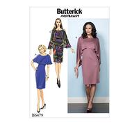 Butterick Patterns de Jouet E5 Patron de Couture Robes pour Femme, Multicolore, Tailles 14-22