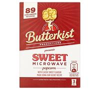 Butterkist Microwave Popcorn - Sweet (3 par paquet - 270g) - Paquet de 6