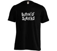 Butthole Surfers Butt Hole Rock Rocker Music Band Men T Shirt Tee Black M
