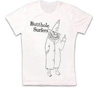 Butthole Surfers Clown Music Noise Punk Hard Rock Retro Men T Shirt White XL