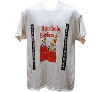 Butthole Surfers Punk Metal Band Music Mens T-Shirt Unisex White Top Tee M
