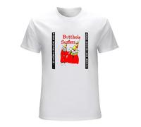 Butthole Surfers T Shirt- Punk Metal Band Big Black Flipper Men's Women's Tee T-Shirt White XL