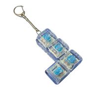 Button Clicker Fidget, Keyboard 4in1 Stress Relief Toys, Fun with Smooth Press Action, Lightweight Toy Sturdy Build, Home Accessory with Quiet, Travel Toy for Work Car