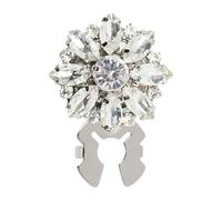 Button Covers For Women, Elegant Sleeve Button Clips, Rhinestone, Alloy Buttons Cover Cufflinks, Shiny Decorative Buttons, Formal Attire Accessories For Shirts, Dresses, And Suits, 1.18x1.18 Inches