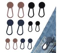Button Extenders for Jeans - Flexible Reusable Pant Waist Extender | Comfortable Waist Extenders for Jeans, Women & Men, Fits Suit Pants, Ideal for Adjusting Waist Size and Enhancing Comfort