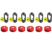 Button Fix Kit de 6 panneaux de raccordement de type 1 + 6 outils