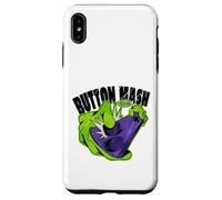 Button Mash Club Retro Gaming Arcade Player Jeu vidéo Coque pour iPhone XS Max