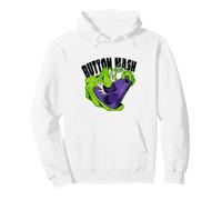 Button Mash Club Retro Gaming Arcade Player Video Game Sweat à Capuche