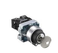 Button XB2 two or three 23 position knob turn change-over switch master switch 22 key button NWPNLXEA(Blau,2 position)