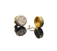 Buttons Clip On Shirt Cufflinks Accessories Women No Sew pour la couture(Color 4)