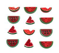 BUTTONS GALORE, INC Button Theme Pack, pastèque, taille unique