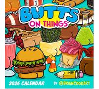 Butts On Things 2026 Wall Calendar