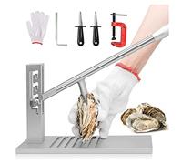 Buttwo Oyster Opener Set en acier inoxydable, ouvreur d'huîtres professionnel, outil à fruits de mer pour les ménages de restaurant et les barbecues.