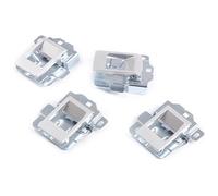 BUTUFYTR Kit poignée porte Pour L&and Pour Rover Pour Defender 90 110 130 2004-2018 Couvercle Poignée Porte Intérieure Voiture Alliage D'aluminium Argenté(Silver 4-pcs)