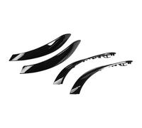 BUTUFYTR Kit poignée porte Pour Les Séries 3 4 3GT 2013-2018 F30 316d 318d 320d F31 320i 325d Poignée Porte Intérieure Garniture Traction Extérieure(Gloss Black,4PCS)