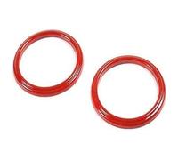 BUTUFYTR Recouvrement Décorative Couverture pour Subaru pour BRZ 2012-2020 Garniture Cadre Sortie d'air Latérale Tableau Bord(Rouge)