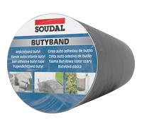 Butyband 30 cm alu 2 rouleaux de 10m - SOUDAL - 111087