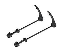 Butyeak Alliage D'aluminium pour Vélo Moyeu Roue, Libération Rapide de Vélo, Brochette de Vélo Déverrouillage Rapide, Set de Serrage Rapide pour Vélo pour Vélo de Route VTT/brochettes de Vélo