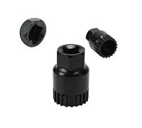 Butyeak Démontage de Boîtier de Pédalier, Boitier de Pedalier Extracteur Manivelle, Démonte axe de pédalier, Outil de Nettoyage du Support de Pédalier 20 Dents pour Démonter Le Pédalier de Vélo