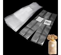 Butyeak Sacs de Culture de Champignons, Sac À Champignons, Kit Culture Champignons, Sac de Plantation, Sac de Culture pour Shiitake, Conteneurs À Plantes, Pot de Jardin, 50x10cm, 20 Pcs