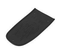 BUUA Couverture de bavette de Garde-Boue arrière, bavette de Garde-Boue de siège arrière Pratique pour Utiliser Une Texture délicate en Cuir Artificiel pour XL 883 1200 48 pour Moto(Le Noir)