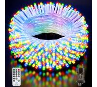 Buudala Guirlande Lumineuse de Noël, 43.2M/141.73FT 320 LED Lumières de Noël Intérieur et Extérieure, 8 Modes avec Télécommande Guirlande Lumineuse Sapin pour Jardin, Balcon, Fête - Multicolore
