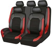 Buuoo Housses de siège de voiture universelles en cuir de qualité supérieure pour Seat Leon Mk2 Leon MK3 Leon 1 Leon 2 Leon 3 Leon 5F Leon FR