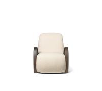 Buur Fauteuil Nordic Bouclé Blanc Cassé