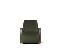 Ferm Living Buur lounge chair Rich Velvet Pin