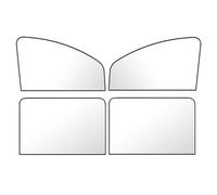 BUVBRJDR Auto Vitres Latérales Pare-soleils, pour Peugeot Expert 3 (III) V I 2016-2024 Pare-Soleil Isolé Et Respirant Avant Et ArrièRe Pare-Soleil De LatéRales Auto Accessoires,A